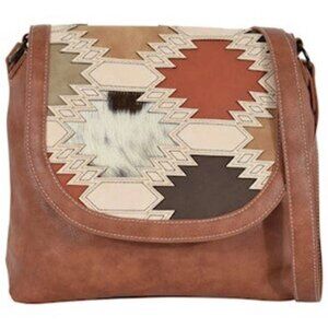 Traditions Catchfly Women's Southwest Color Block Crossbody Bag